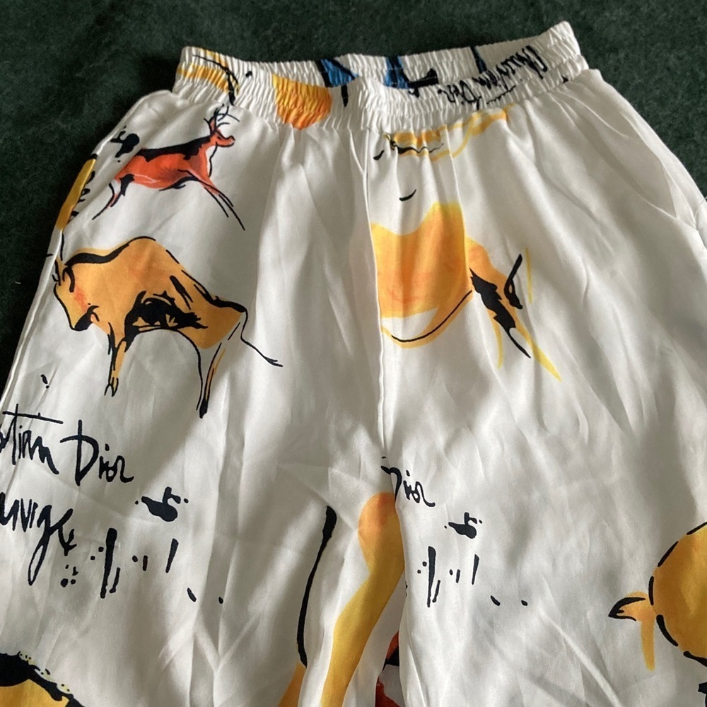 Abstract Print Wide-Leg Pants - Picture 5 of 5